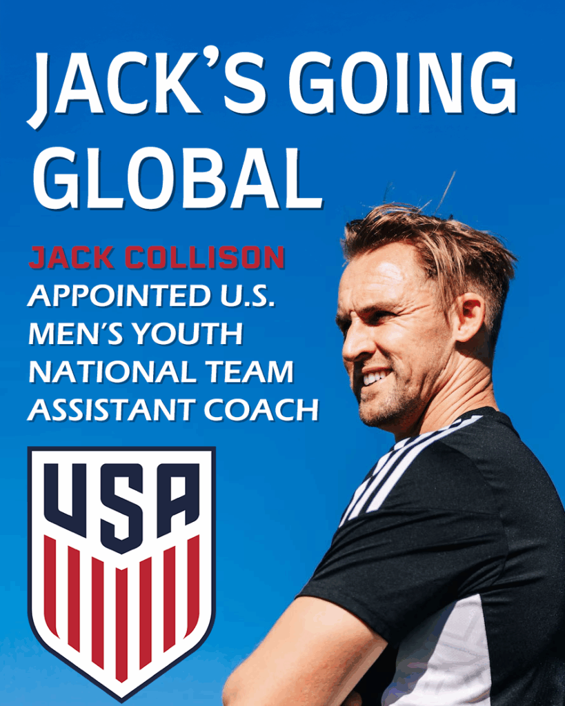 Jack Collison Appointed as U.S. Men’s Youth National Team Assistant Coach